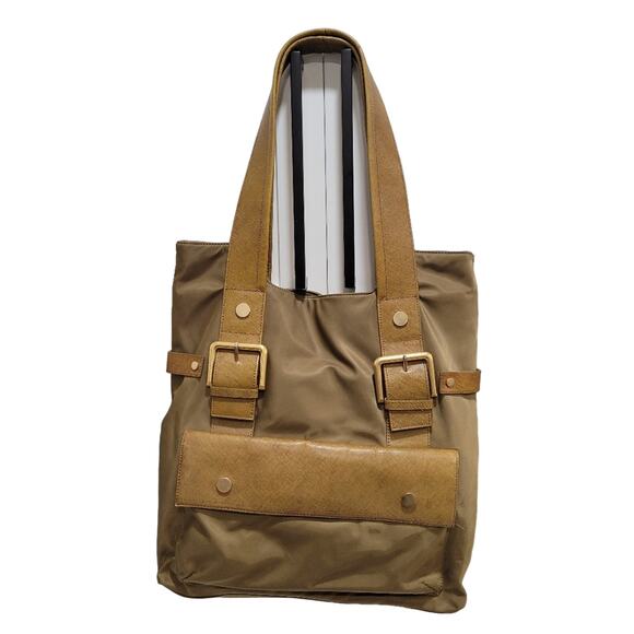 Kate Landry Handbags - Kate Landry Leather Trimmed Tote Purse